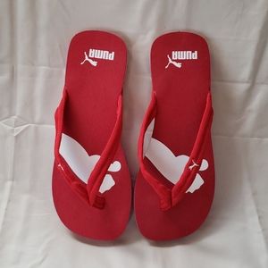 Men's size 11 PUMA Flip flops